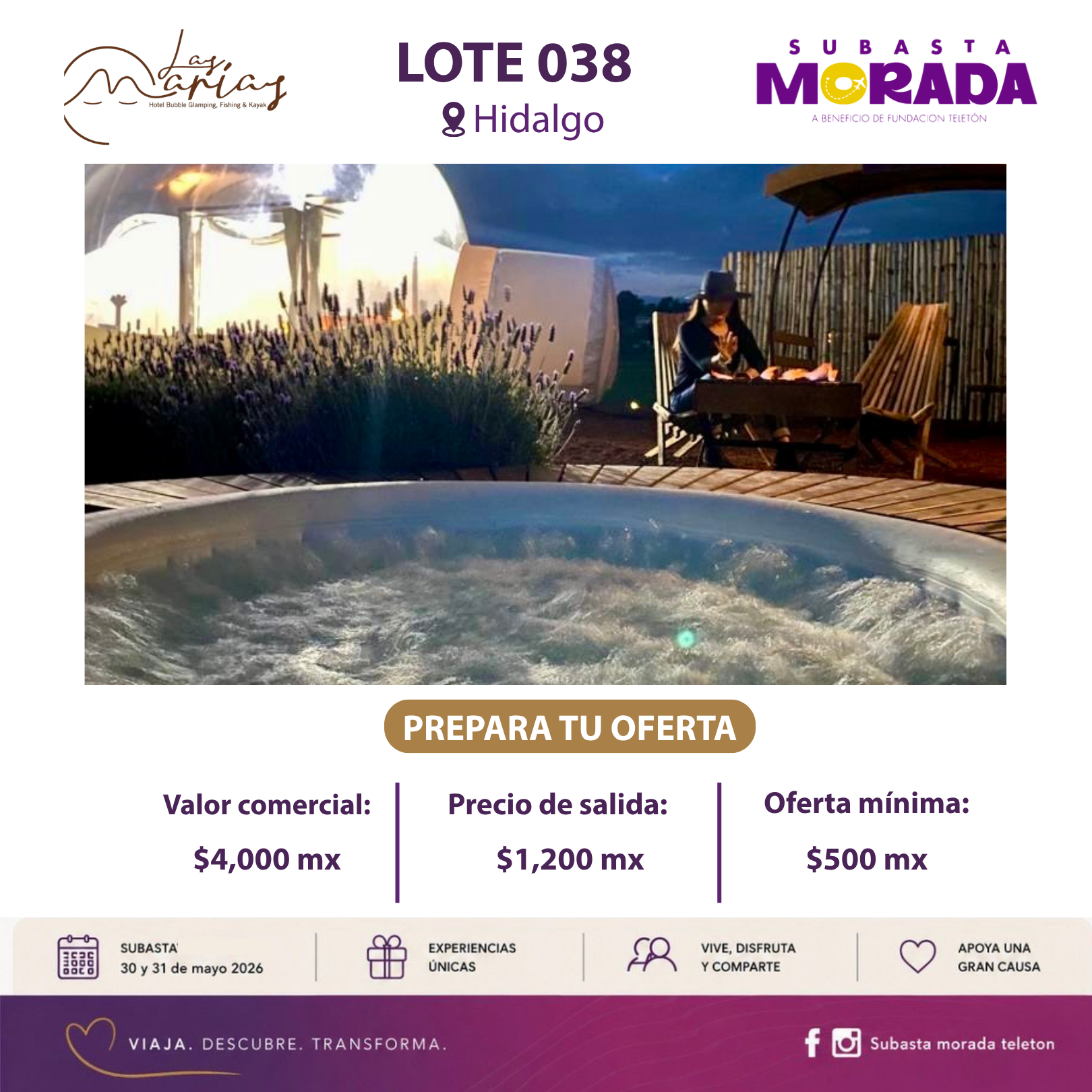 038 - Las Marías Hotel Bubble Glamping Fishing & Kayak