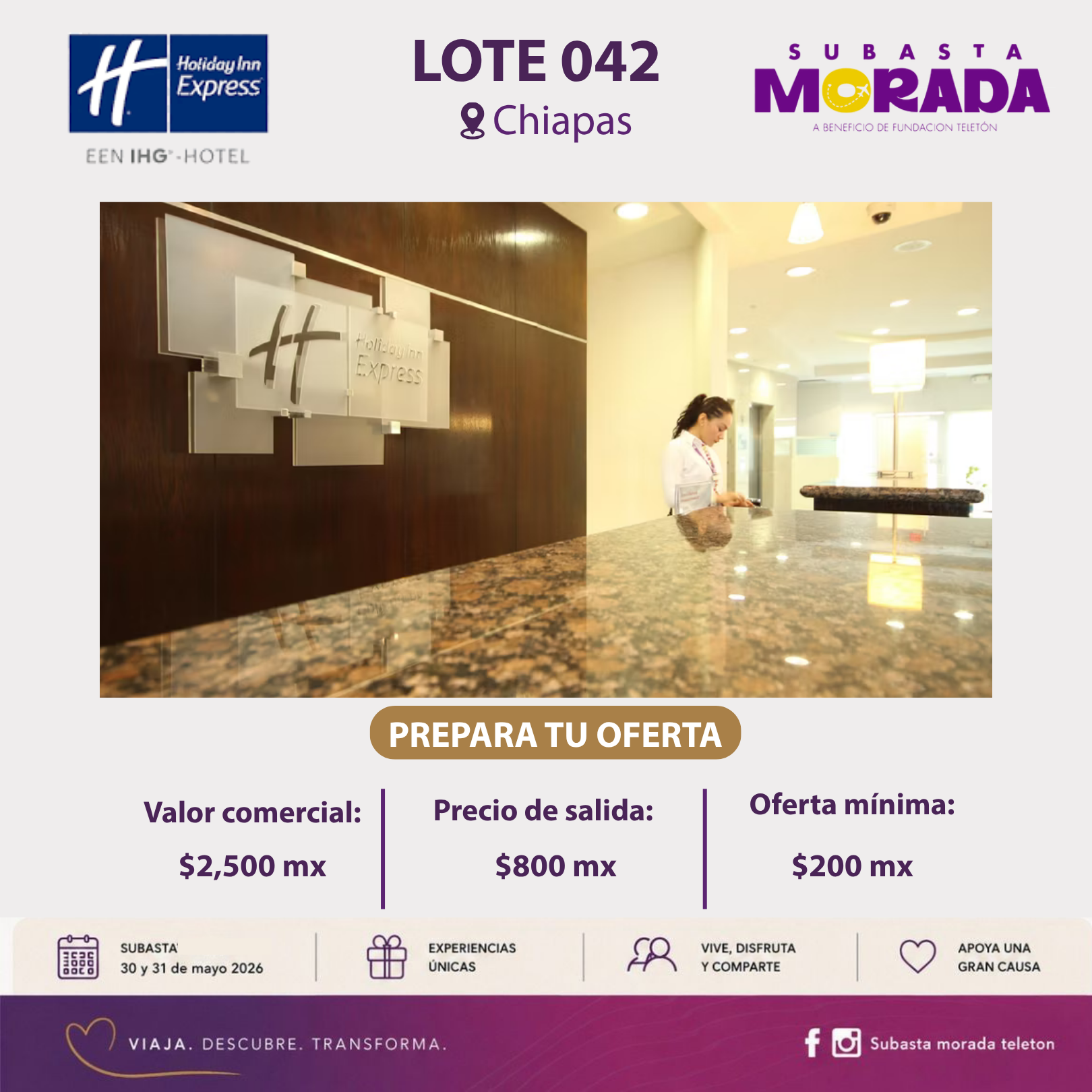 042 - Hotel Holiday Inn Express Tuxtla Gutiérrez La Marimba