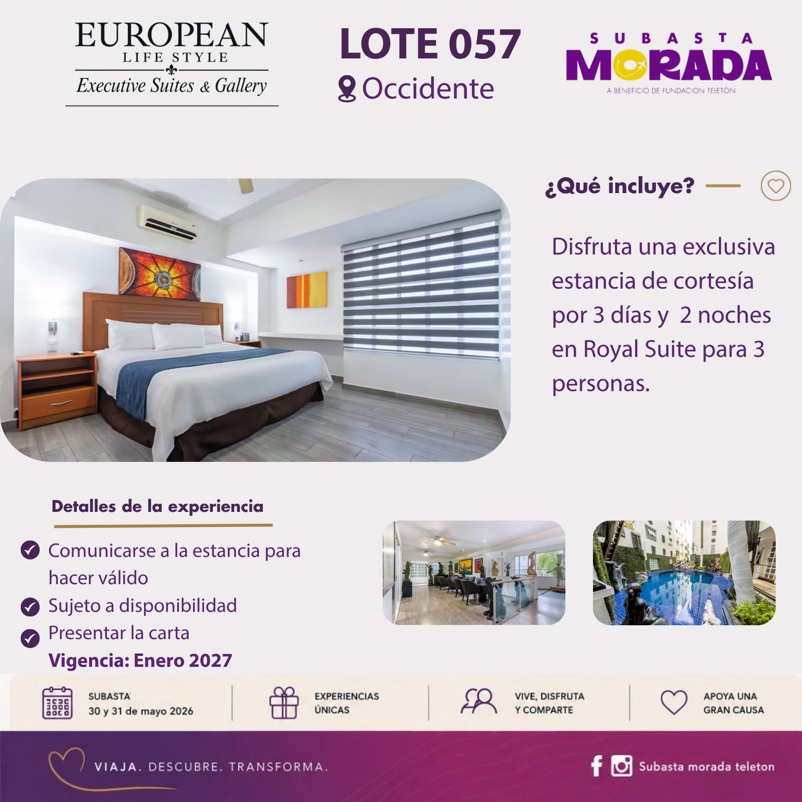 057 - EUROPEAN LIFE STYLE
Executive Suites & Gallery - Image 2