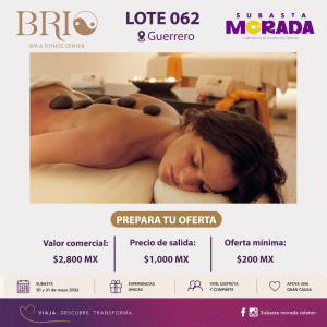 062 - BRIO SPA & FITNESS CENTER - VIDANTA